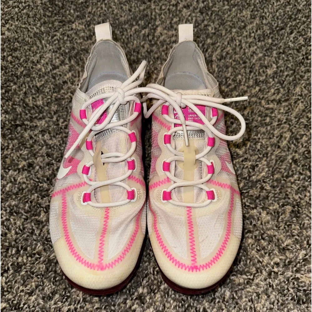 Nike Womens Air Vapormax 2019 Pink Rise - Picture 1 of 7